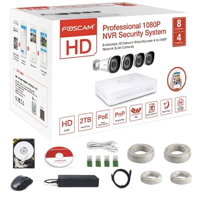 FOSCAM FN7108E-B4-2T