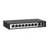 PoE Switch 8+2 CCTV do 250m