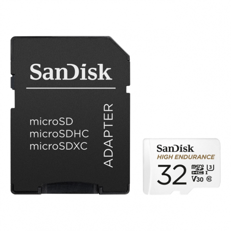 SanDisk MicroSDHC High Endurance 32GB Class 10 U3 V30