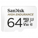SanDisk MicroSDHC High Endurance 64GB Class 10 U3 V30