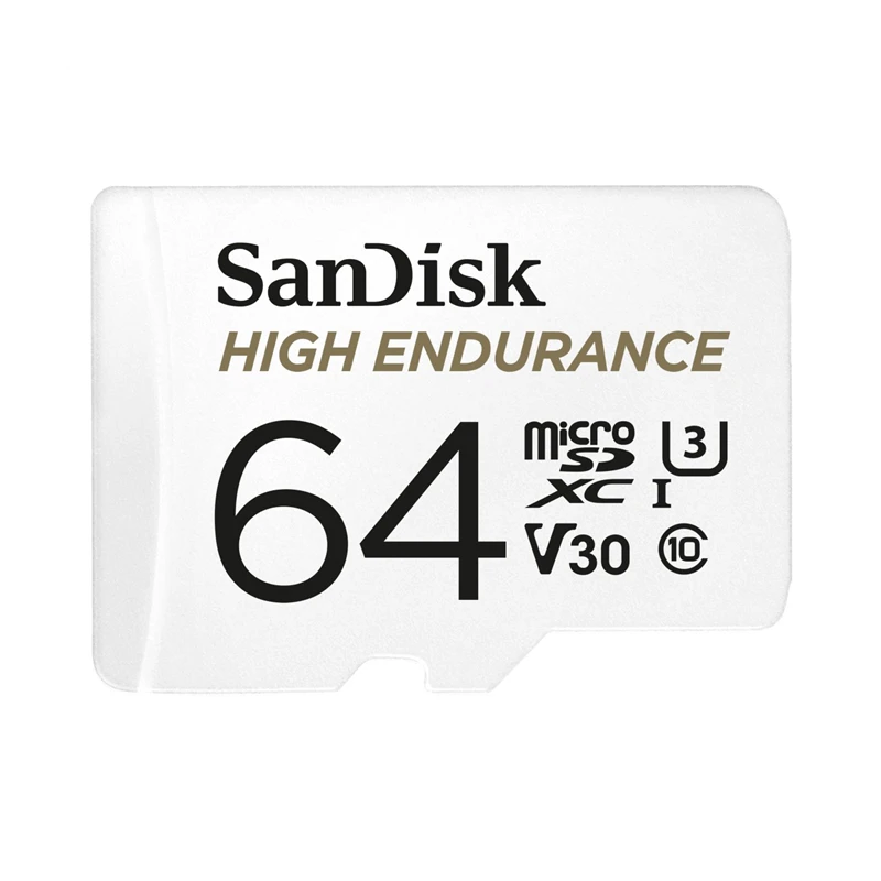 SanDisk MicroSDHC High Endurance 64GB Class 10 U3 V30