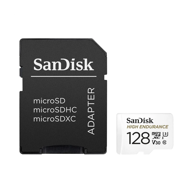 SanDisk MicroSDHC High Endurance 128GB Class 10 U3 V30
