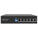 AI606 - CCTV PoE Switch 4+2 do 250m
