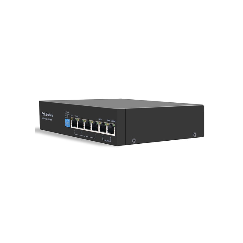 AI606 - CCTV PoE Switch 4+2 do 250m