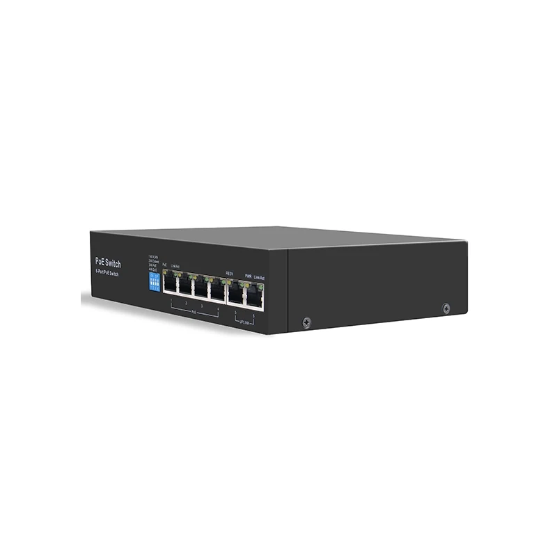 AI606 - CCTV PoE Switch 4+2 do 250m