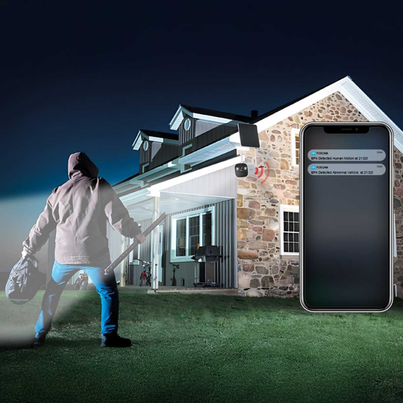 FOSCAM BP4 - batériová 2K Wi-Fi kamera
