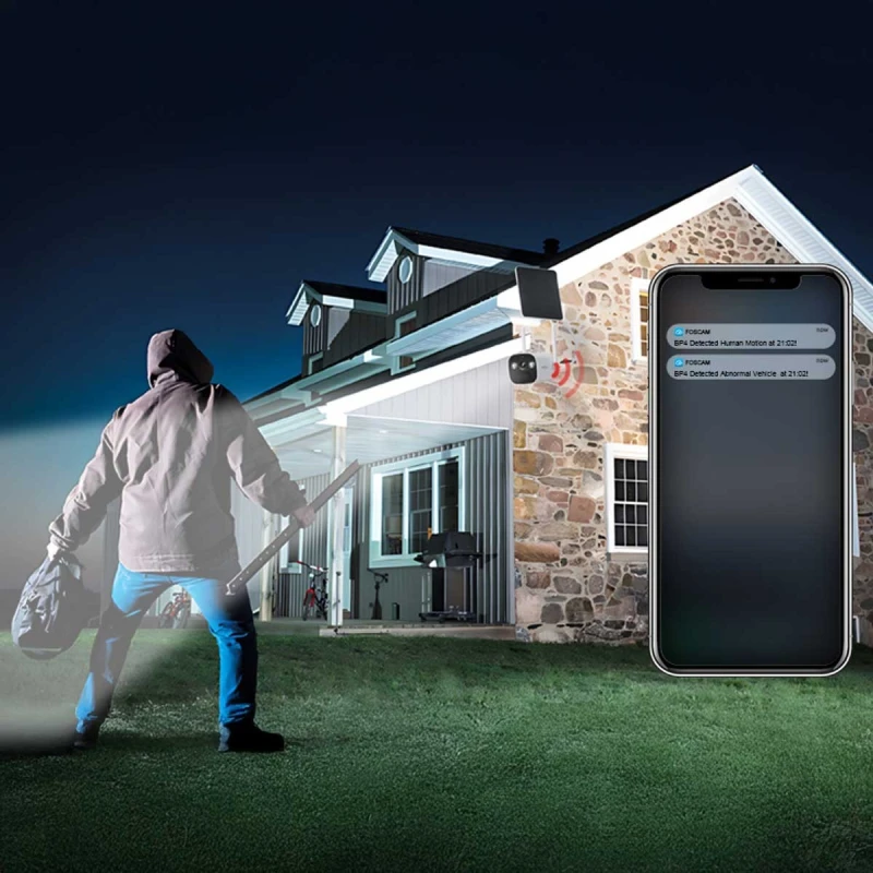 FOSCAM BP4 - batériová 2K Wi-Fi kamera