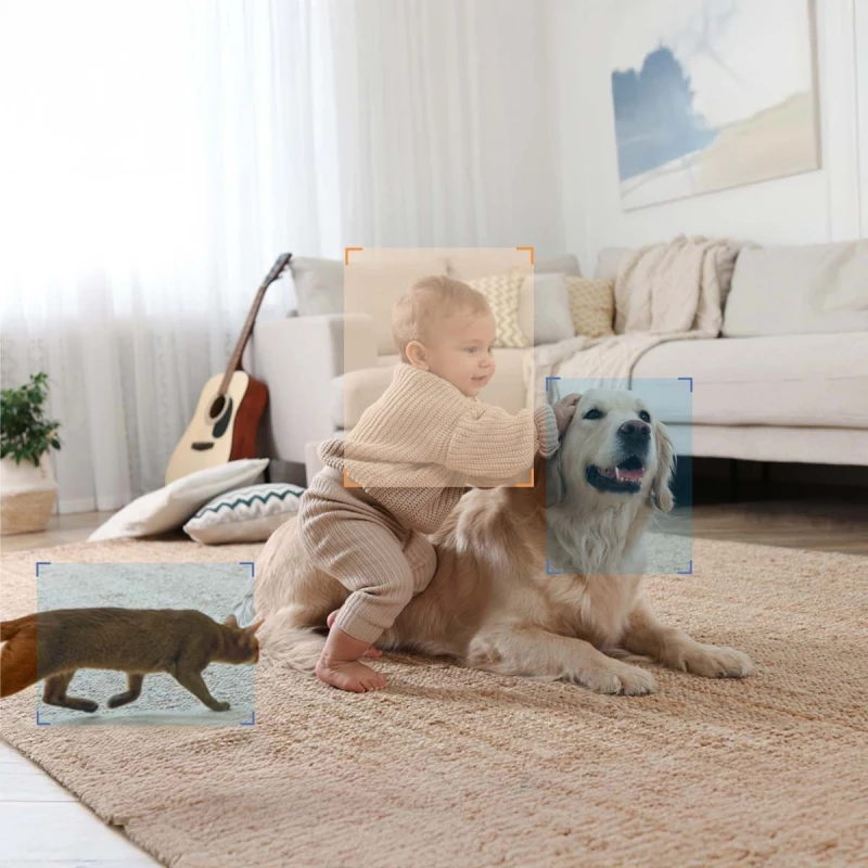 FOSCAM R8M - 4K 8M Wi-Fi vnútorná kamera (biela)