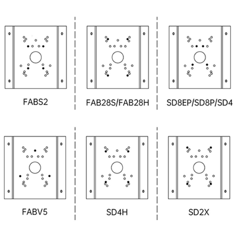 FOSCAM Rohový držiak pre bezpečnostné kamery (biely)