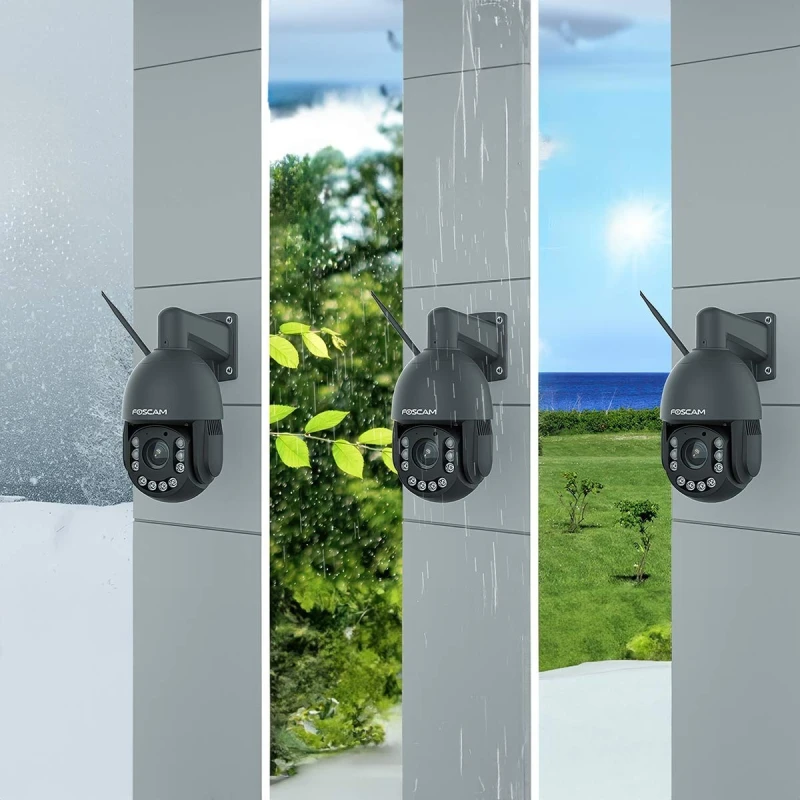 FOSCAM SD4H - WiFi PTZ IP kamera (čierna)