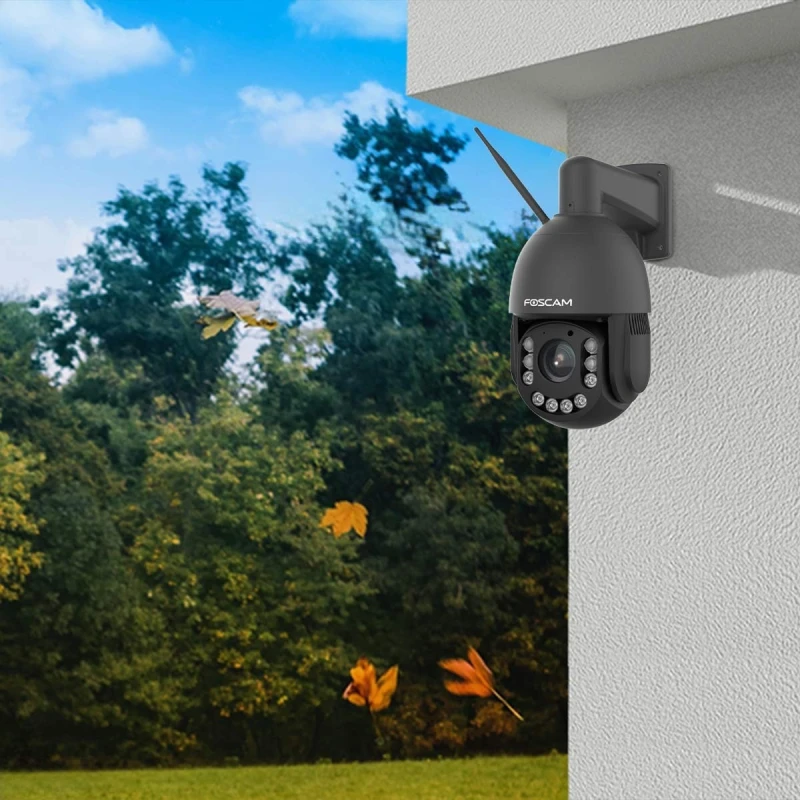 FOSCAM SD4H - WiFi PTZ IP kamera (čierna)