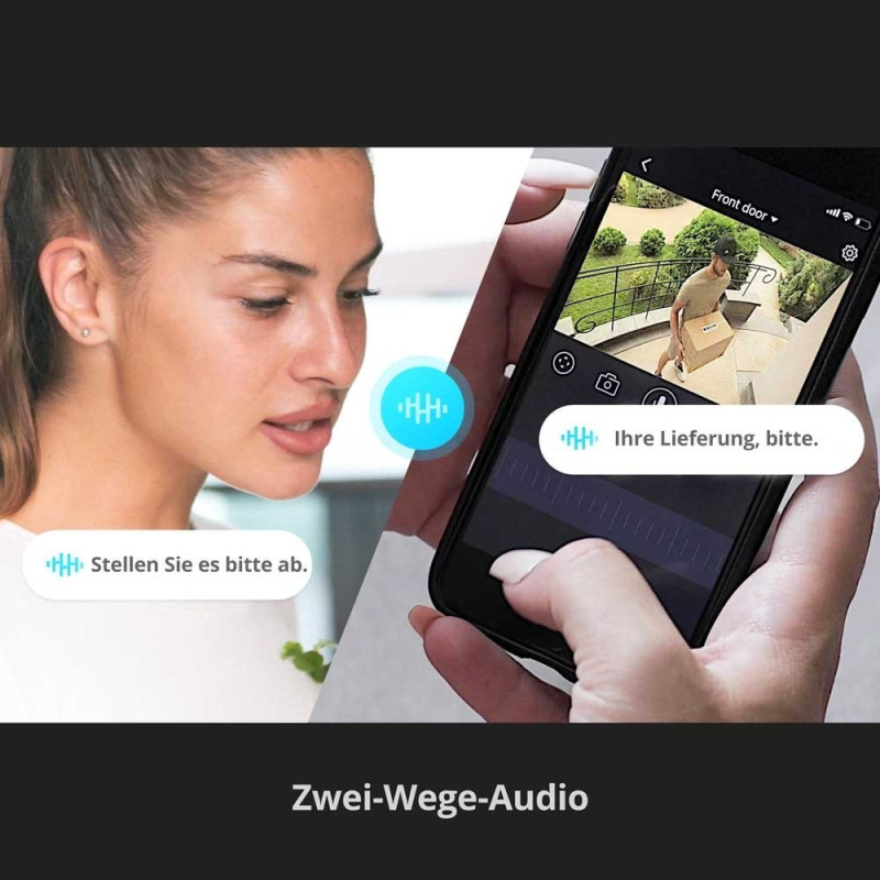 FOSCAM SD8P - WiFi PTZ IP kamera (čierna)