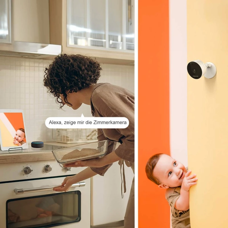 FOSCAM C5M - Wi-Fi IP kamera (biela)