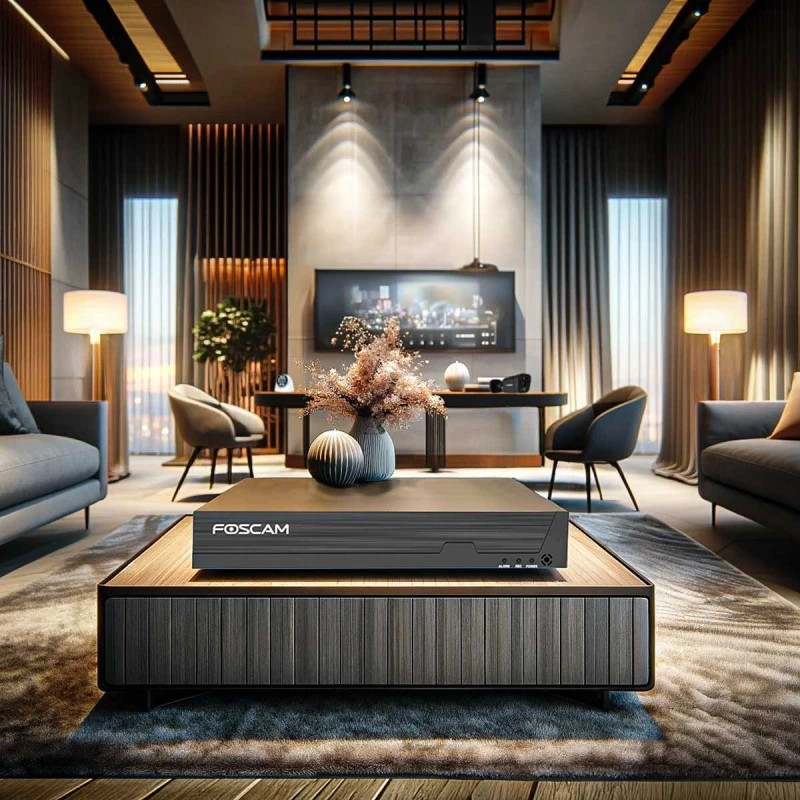 FOSCAM FNA108HE - 8-kanálový 4K 8 MP PoE sieťový videorekordér