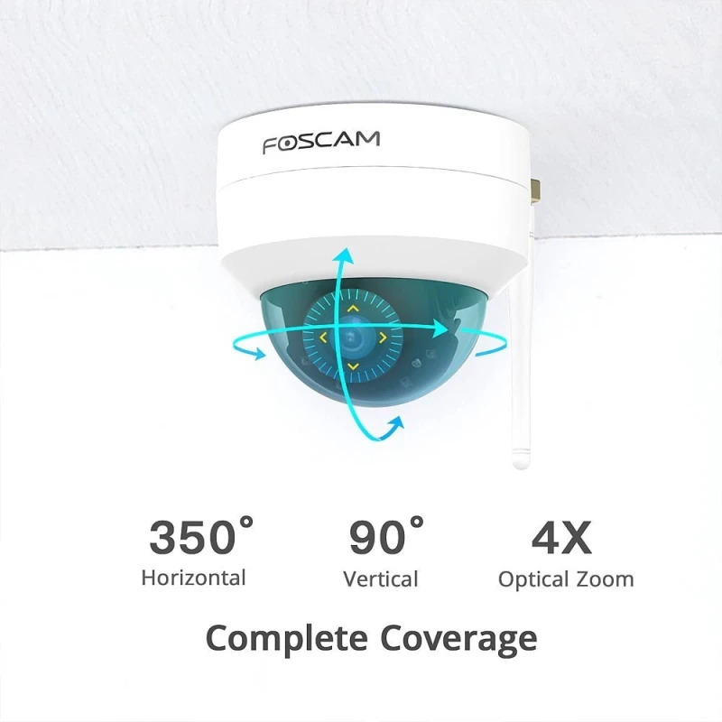 FOSCAM D4Z - Wi-Fi PTZ IP kamera