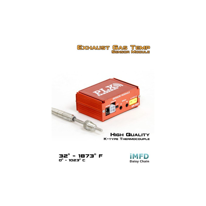 Snímač teploty výfukových plynov