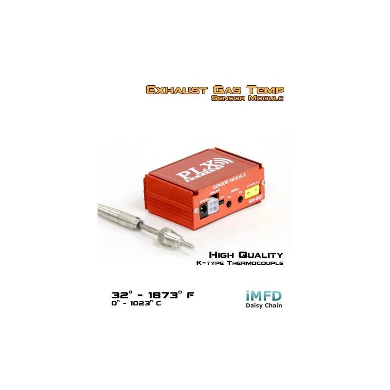 Snímač teploty výfukových plynov