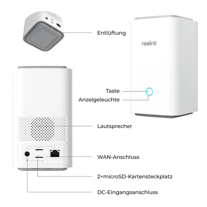 Reolink Home Hub + 2x Duo Series W730