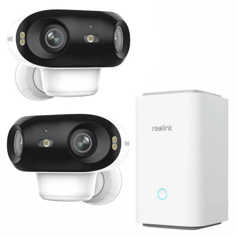 Reolink Home Hub + 2x Argus Series B740X