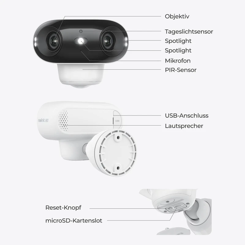 Reolink Home Hub + 2x Argus Series B740X