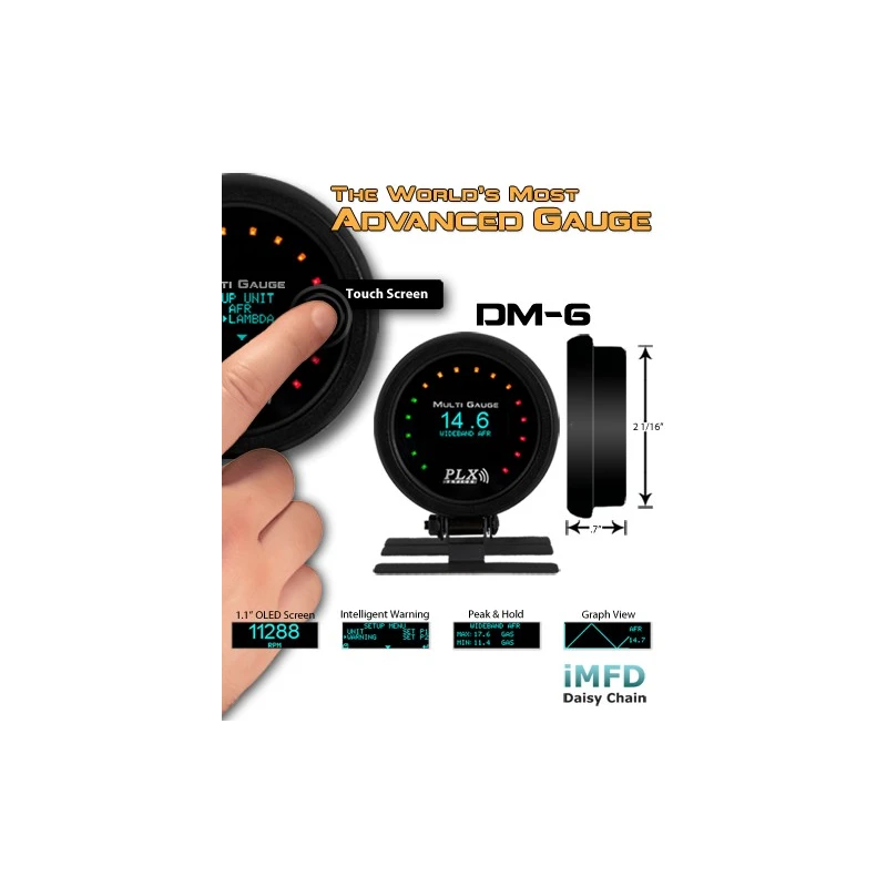 DM-6 s dotykovým displejom 52mm