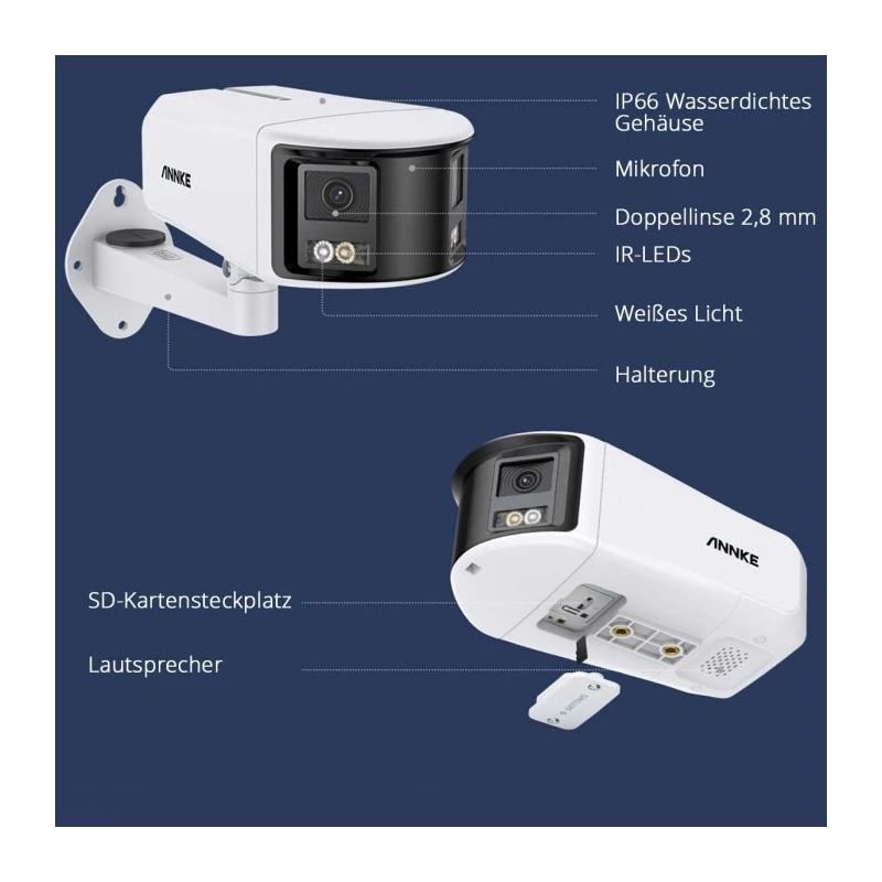 ANNKE I91DW 4K Ultra HD PoE IP