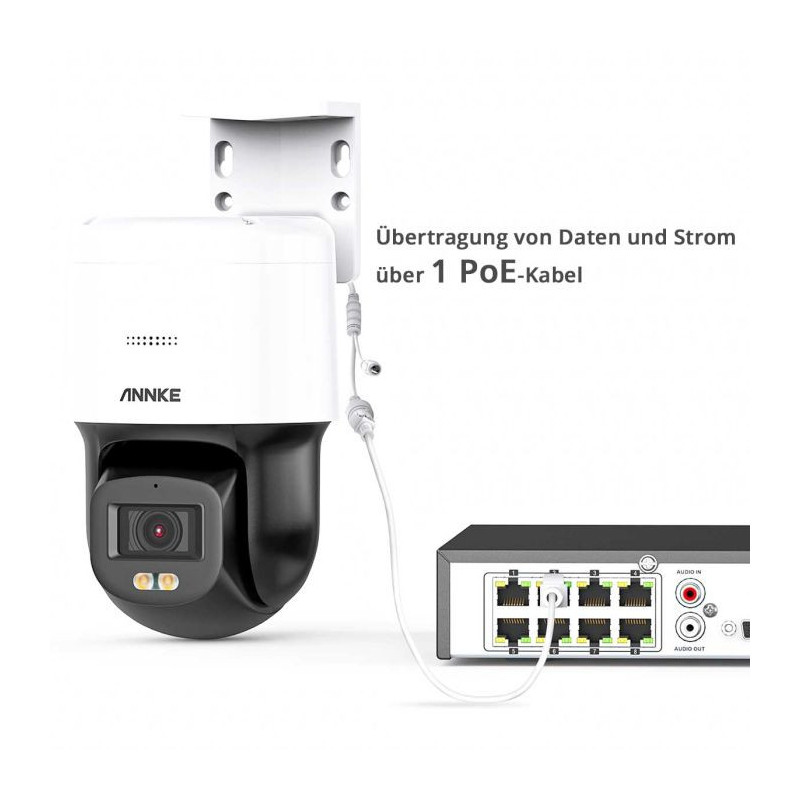 ANNKE I81EM 3K 5 MP PoE dome