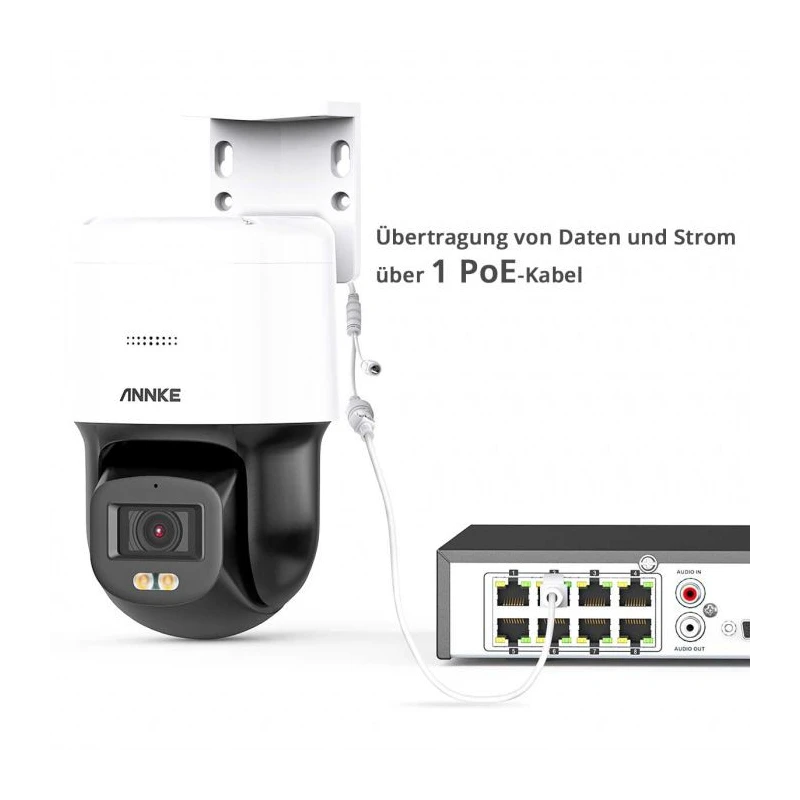 ANNKE I81EM 3K 5 MP PoE dome