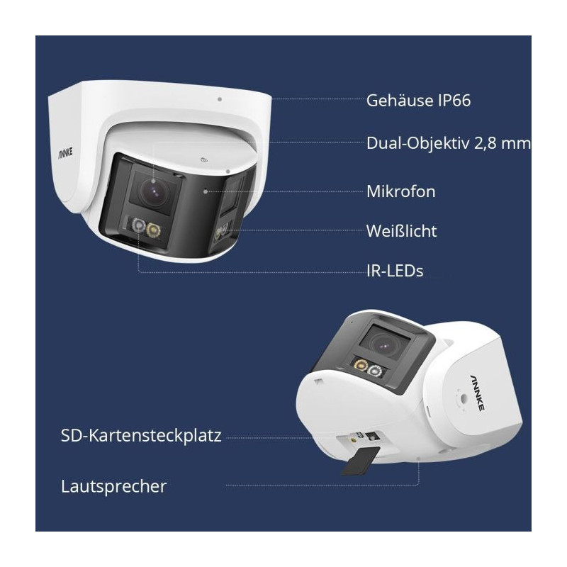 ANNKE I91DX 4K Ultra HD IP PoE