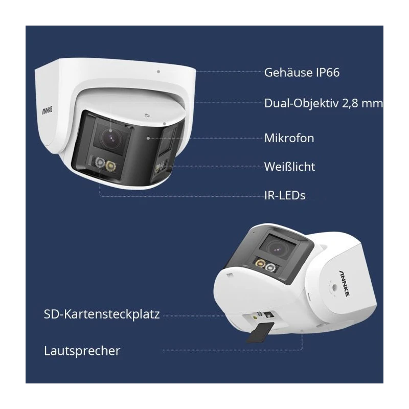 ANNKE I91DX 4K Ultra HD IP PoE