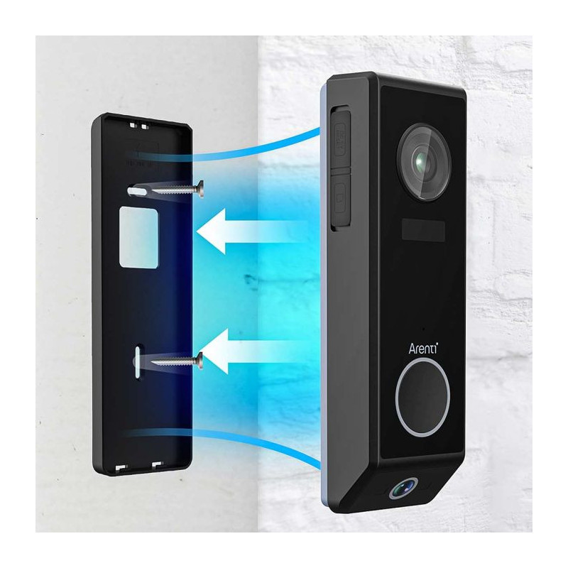 Videozvonček Arenti P10 s dvoma kamerami