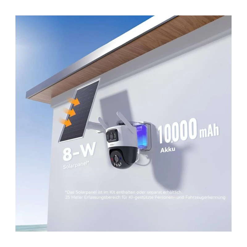 Imou AOV Dual Kit batériovo napájaná 5+5 MP 4G a WiFi kamera