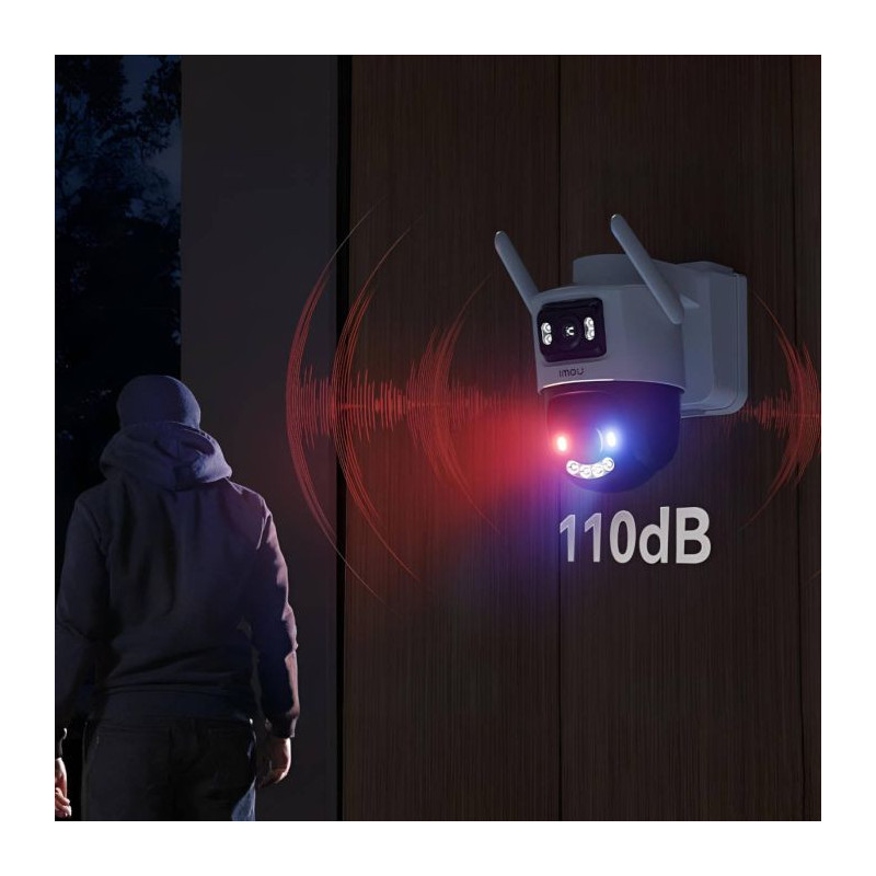 Imou AOV Dual Kit batériovo napájaná 5+5 MP 4G a WiFi kamera