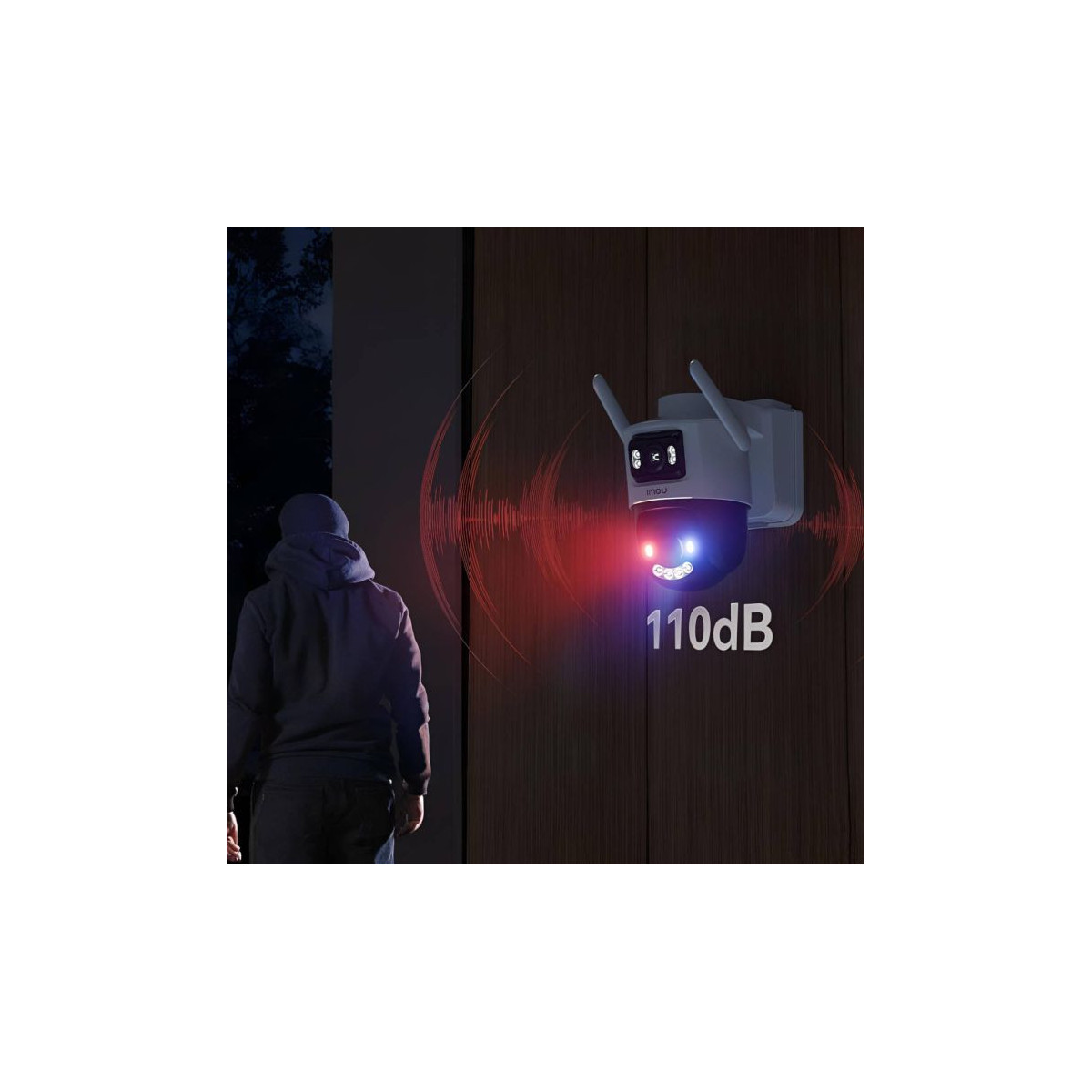 Imou AOV Dual Kit batériovo napájaná 5+5 MP 4G a WiFi kamera