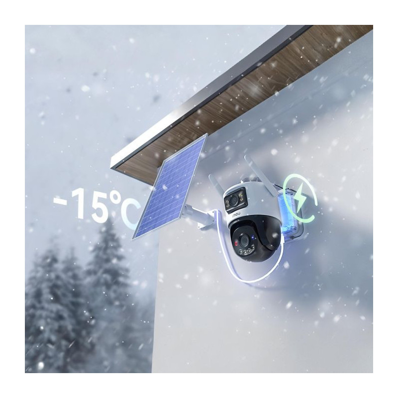 Imou AOV Dual Kit batériovo napájaná 5+5 MP 4G a WiFi kamera