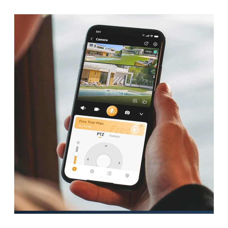 Imou Cruiser Triple inteligentná PTZ WiFi bezpečnostná kamera