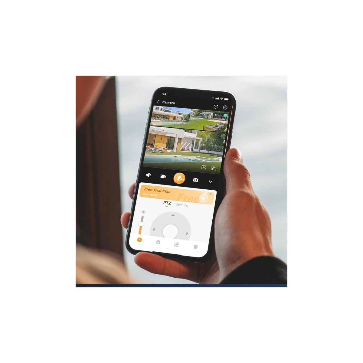 Imou Cruiser Triple inteligentná PTZ WiFi bezpečnostná kamera