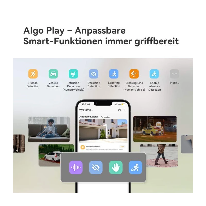 Imou Cruiser SC 8 MP inteligentná 4K WiFi a PoE  kamera