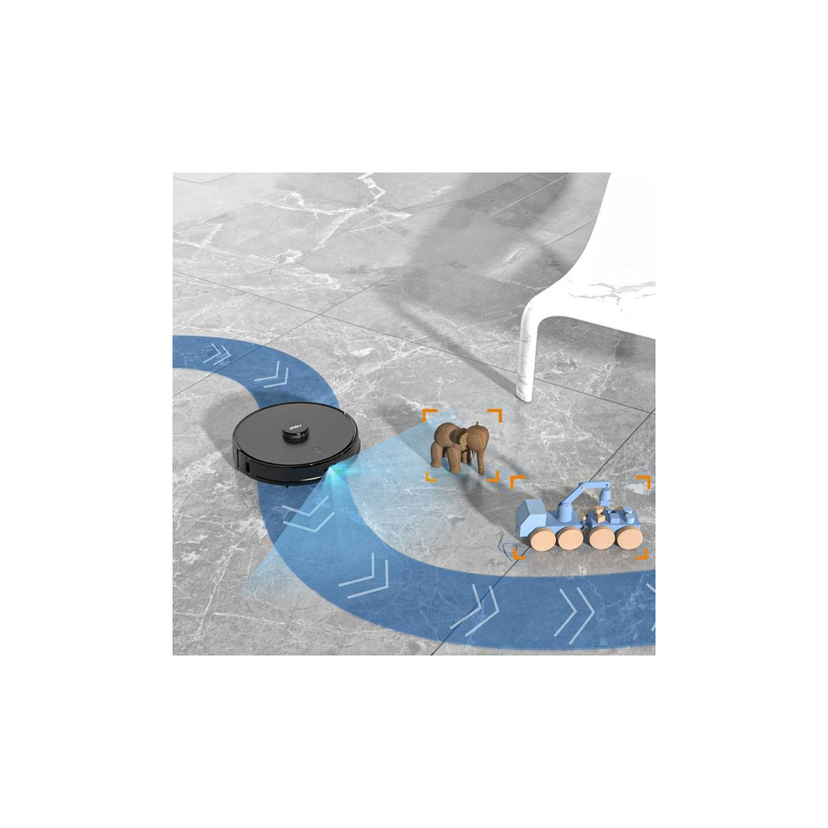 Robotický vysávač IMOU RV1 2 v 1 s funkciou mopovania