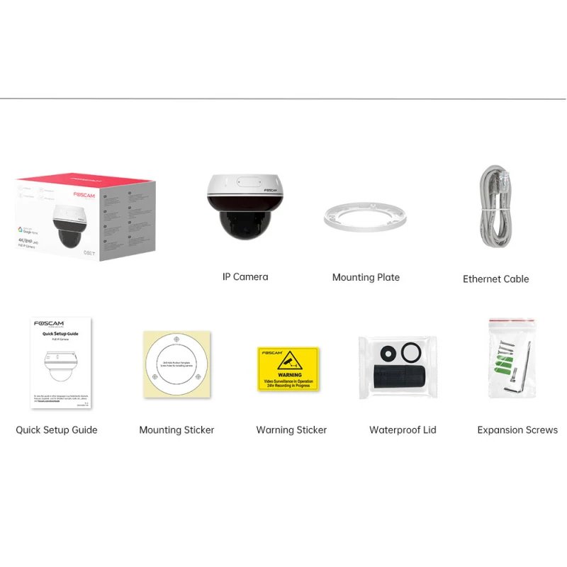 FOSCAM D8ET - WiFI PT IP kamera