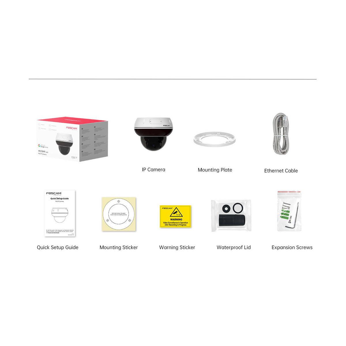 FOSCAM D8ET - WiFI PT IP kamera