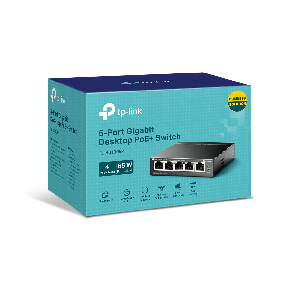 TP-Link TL-SG1005P – CCTV PoE Switch 4+1