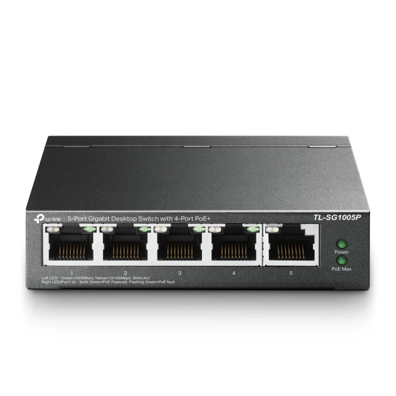 TP-Link TL-SG1005P – CCTV PoE Switch 4+1
