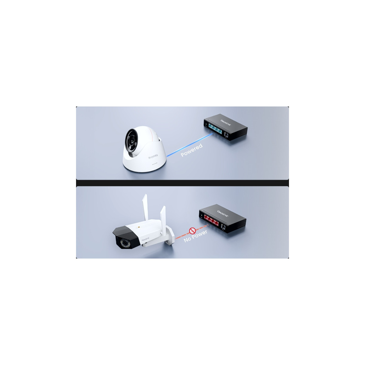 Reolink RLA-PS1E PoE Switch (63W) – 5-portový prepínač | SmartPro.sk