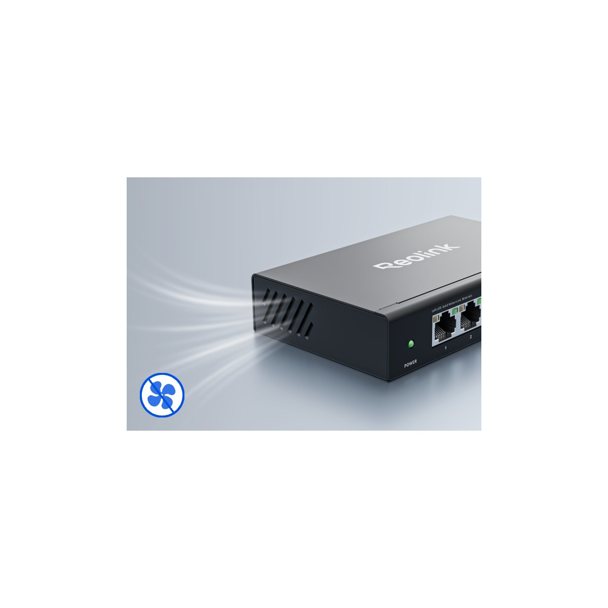 Reolink RLA-PS1E PoE Switch (63W) – 5-portový prepínač | SmartPro.sk