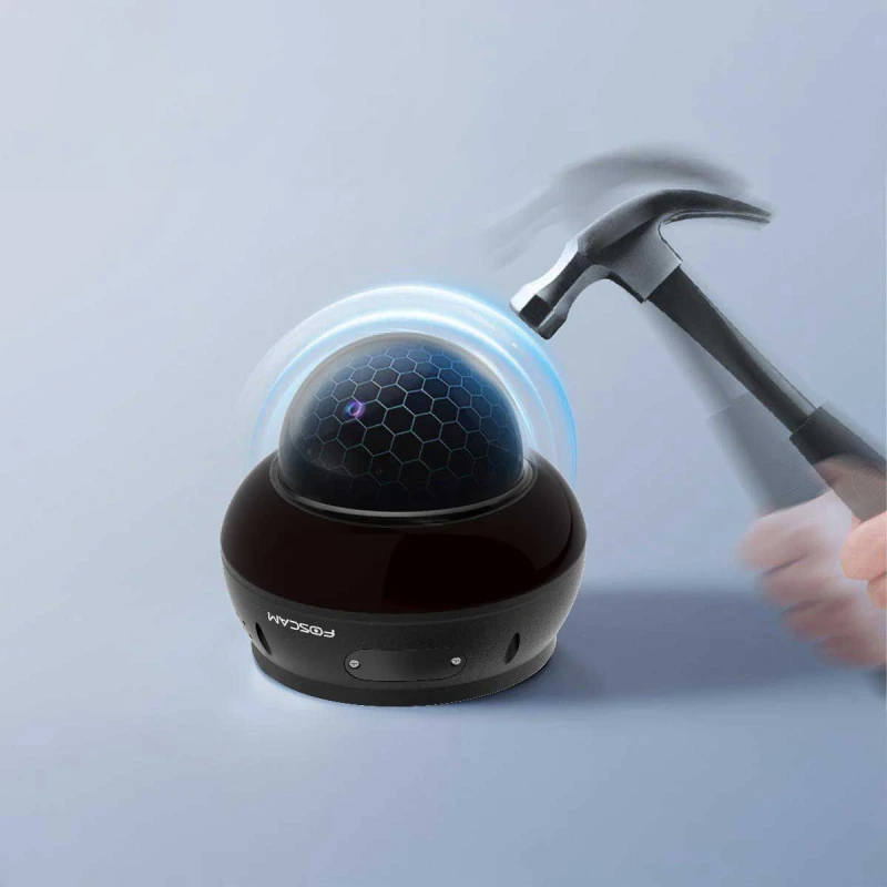 FOSCAM D8ET - WiFI PT IP kamera (čierna)