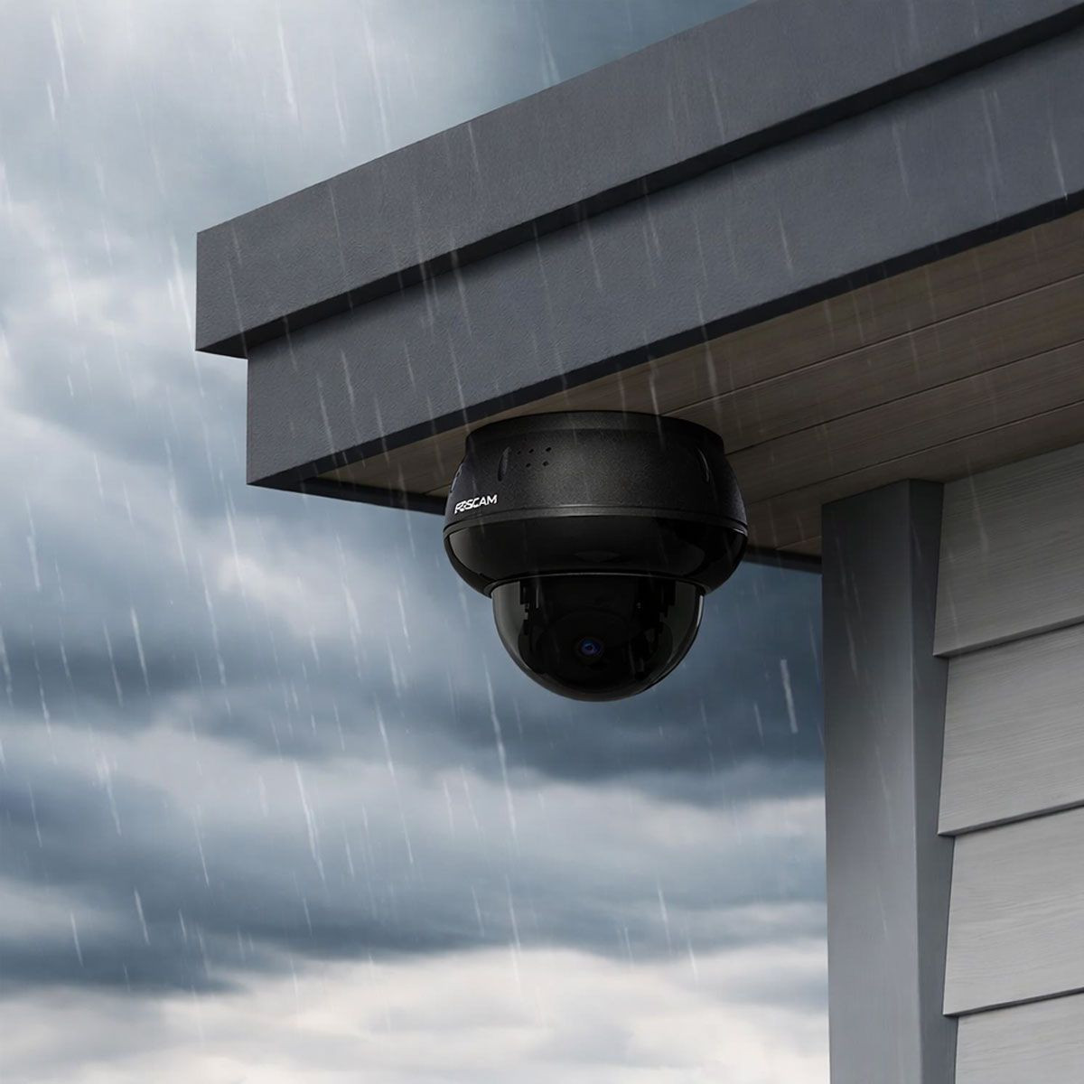 FOSCAM D8ET - WiFI PT IP kamera (čierna)