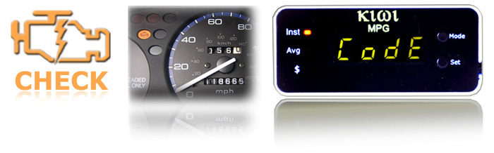 Zobrazenie poruchových kódov RJ