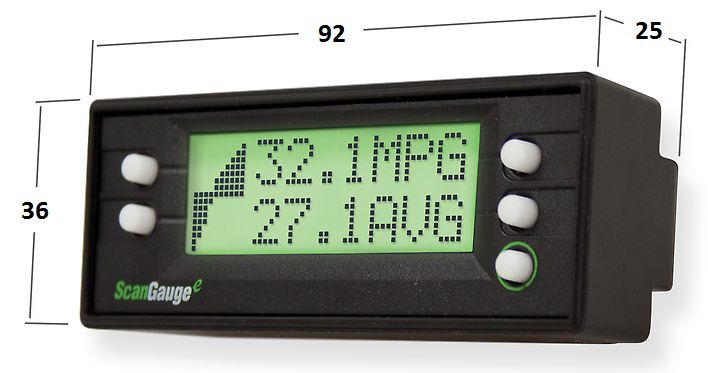Rozmery ScanGaugeE